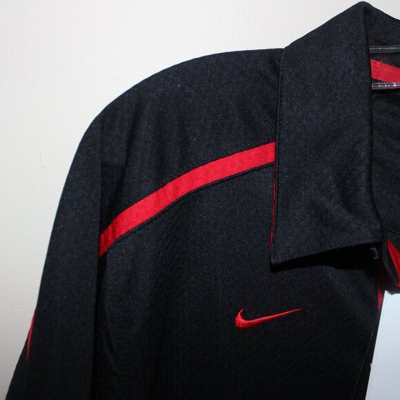 3/$188❤️vintage 2008 Nike FIT DRY Team Canada Hockey official polo shirt - Picture 8 of 11